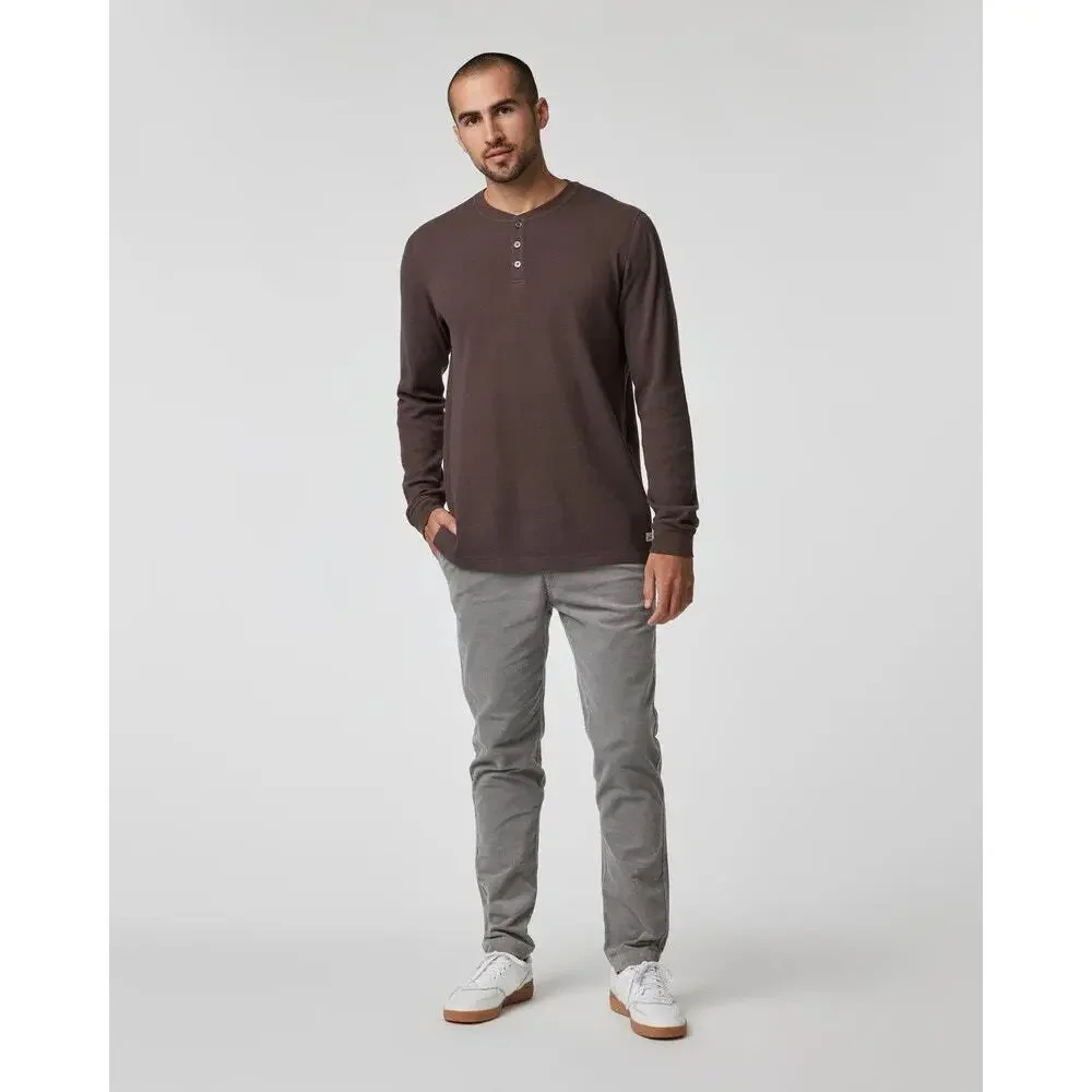 Vuori Men's Optimist Corduroy Drawstring Pants Grey Medium